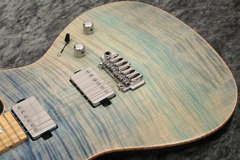 Sugi Custom Order DS496FM EX Grade Exotic Maple/HM/Ash Sandy Beach Blue #S250128