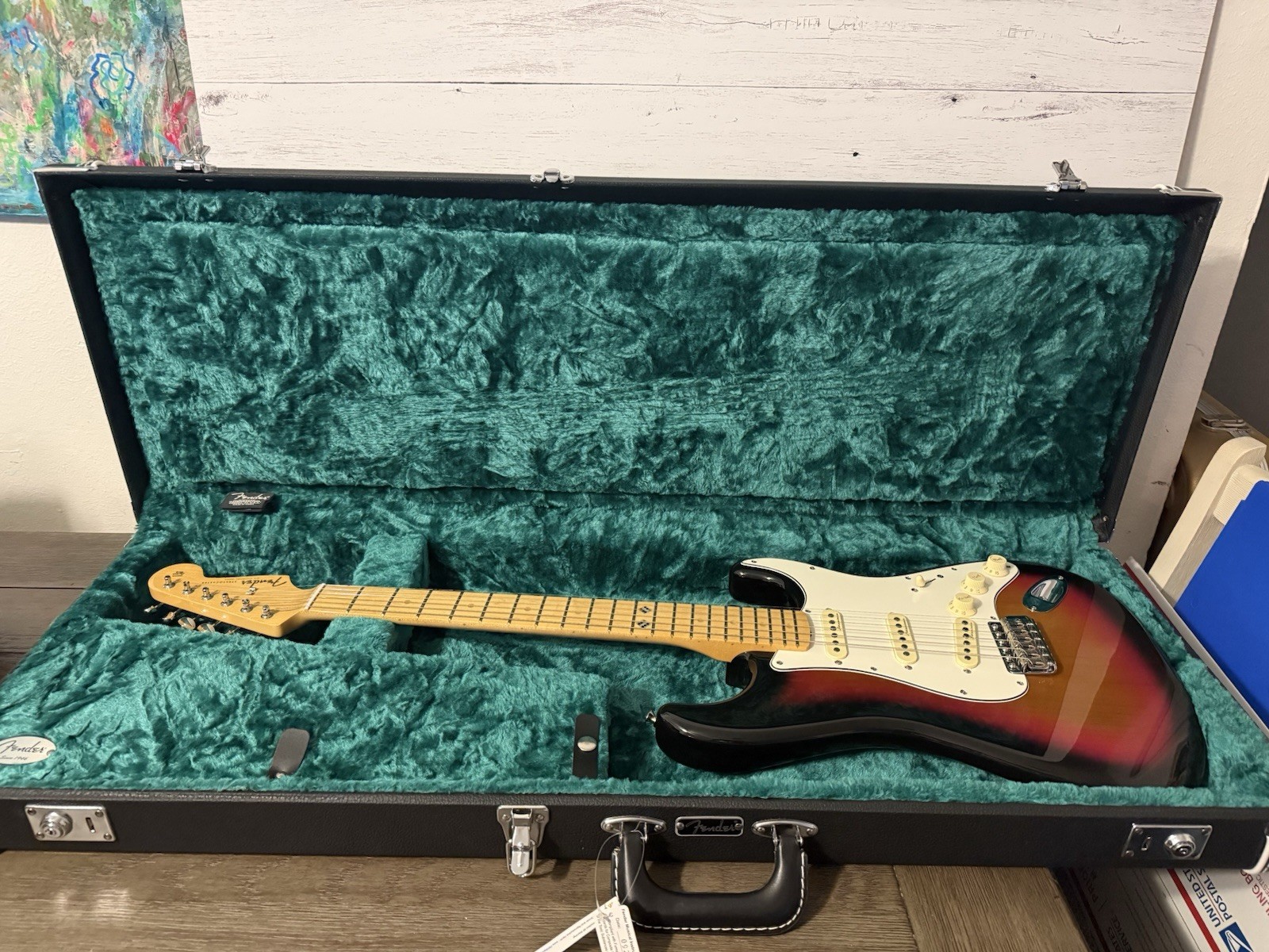Mint Fender Steve Lacy People Pleaser Stratocaster Electric Guitar – Chaos Burst