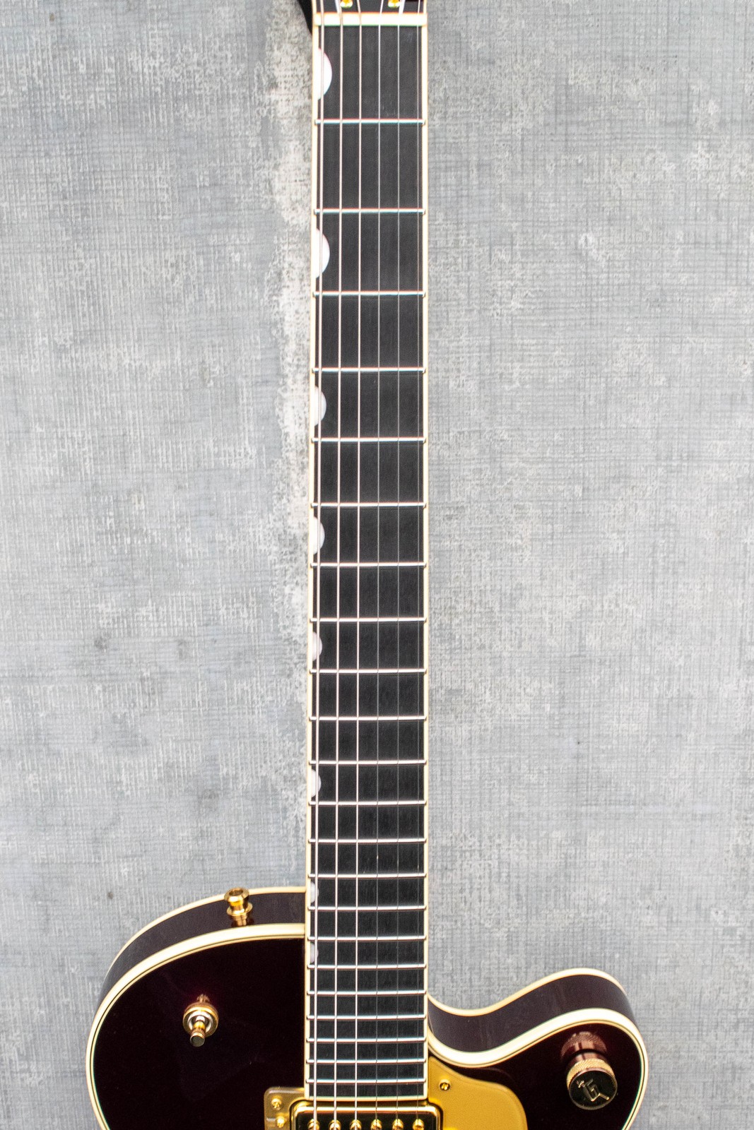 Used Gretsch Broadkaster Jr. LX Center Block with String-Thru Bigsby and Gold