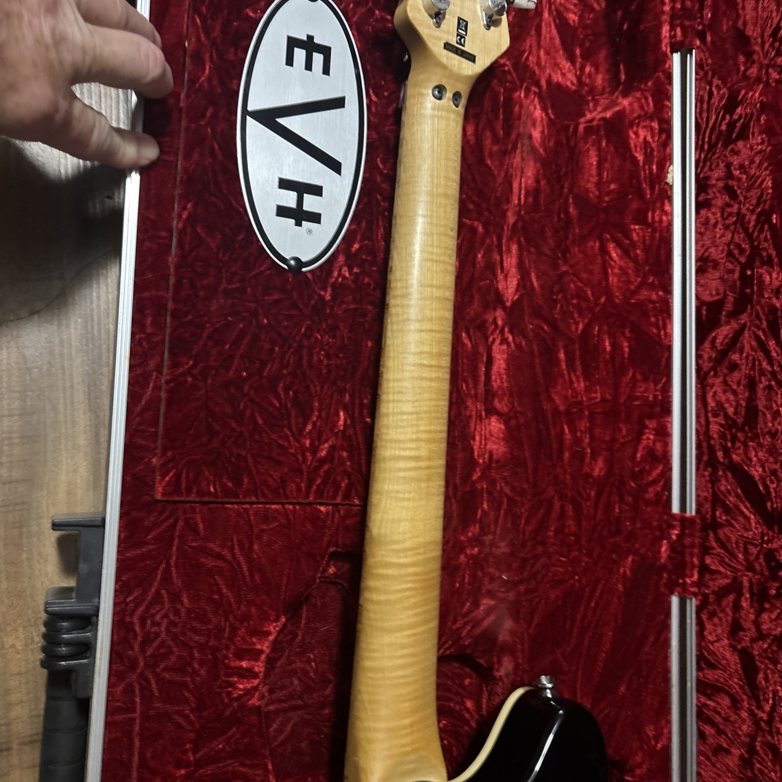 EVH Wolfgang Special Electric Guitar Body Black Hard Case Included