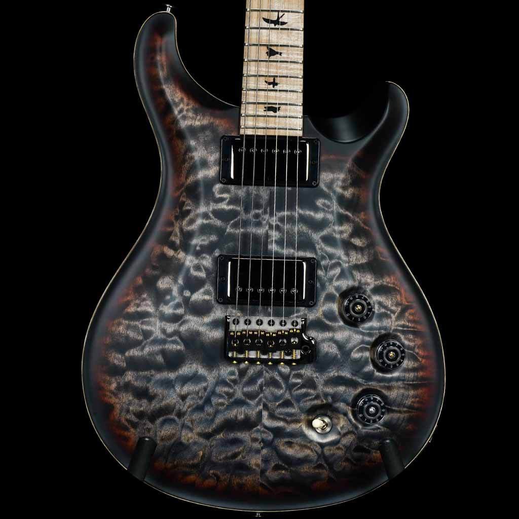 PRS Wood Library DGT Quilt Maple Top Electric Guitar – Charcoal Tri-Color