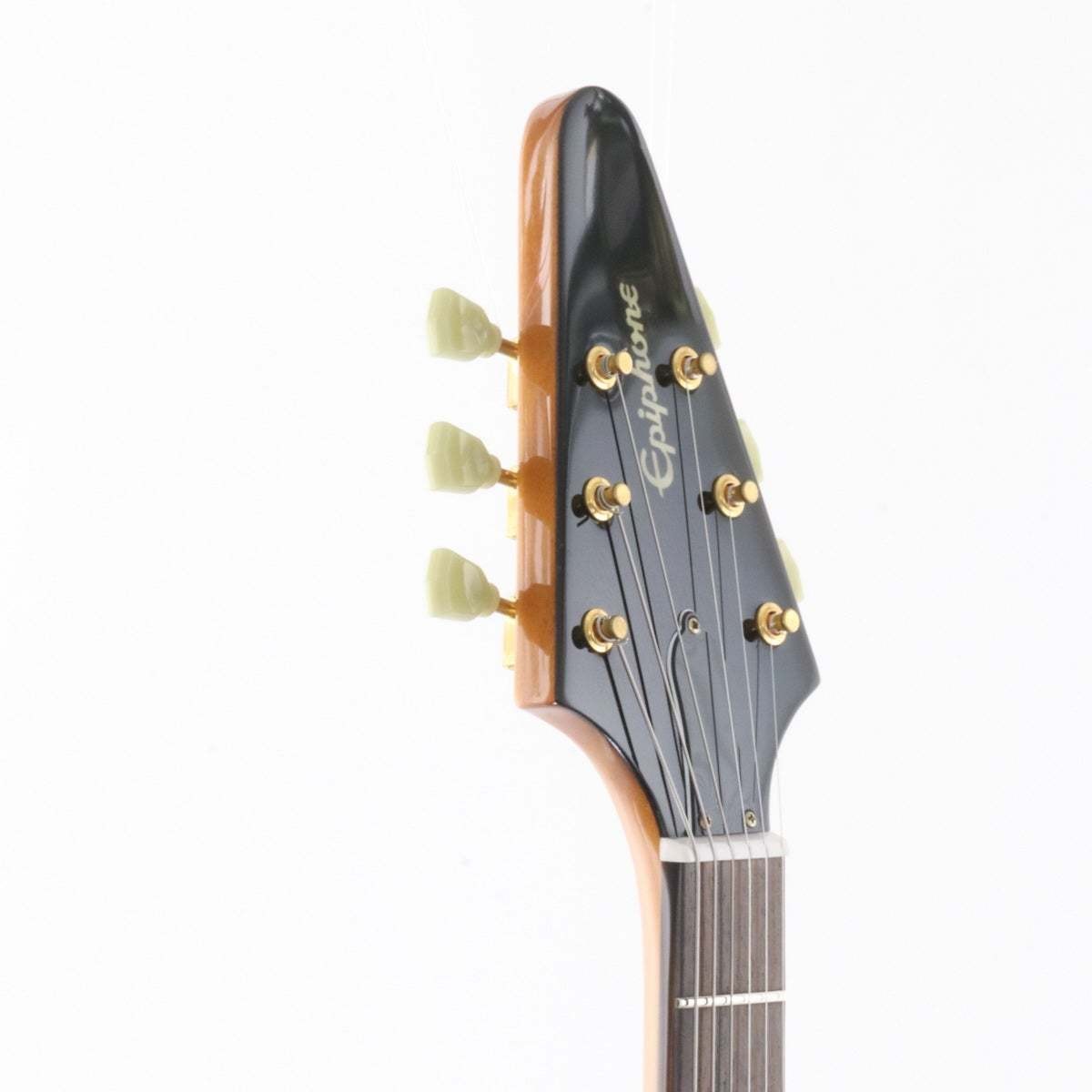 Epiphone 1958 Korina Flying V 2016 Korina Top and Back Mahogany Body