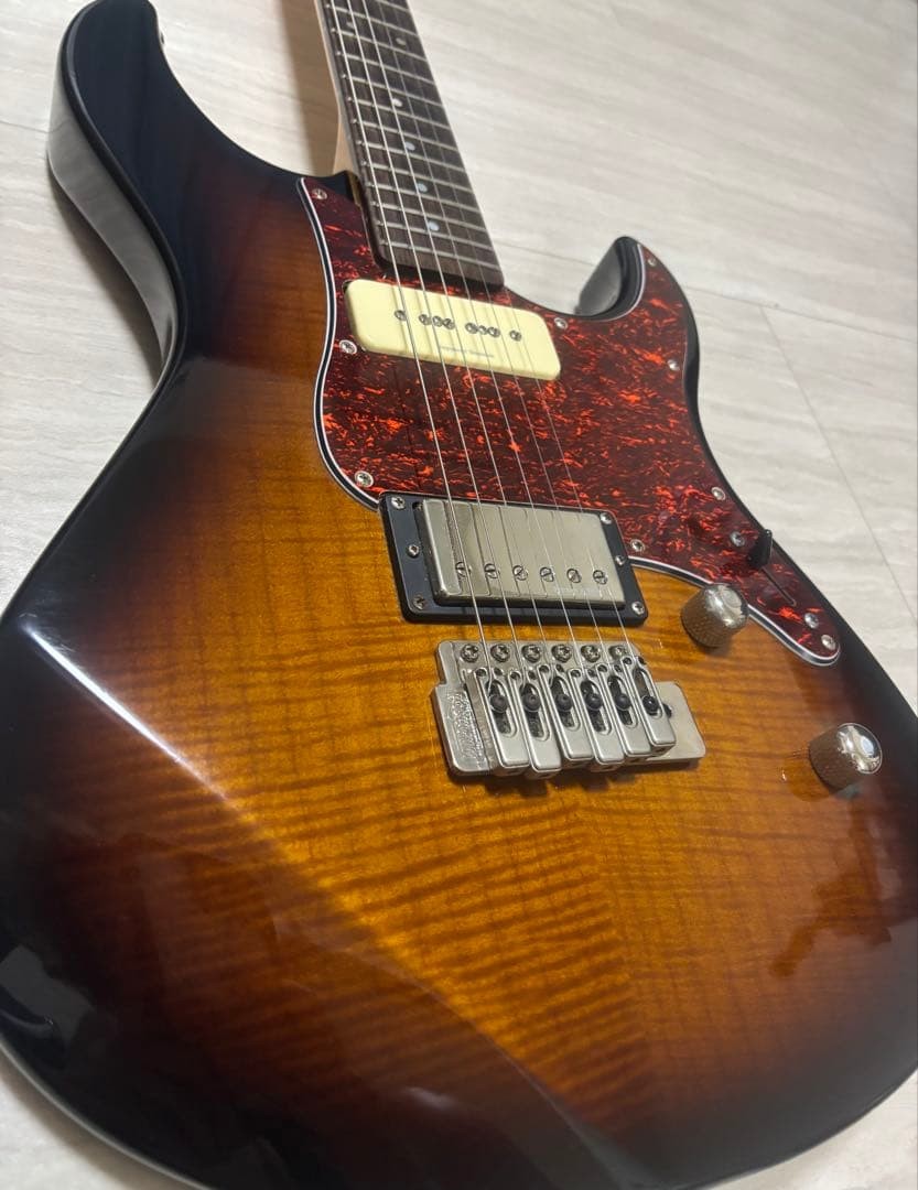 Electric Guitar Yamaha Pacifica 611VFM Tobacco Brown Sunburst Flame Maple