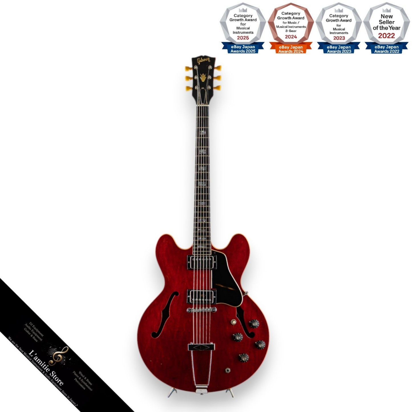 Gibson ES335TDC 1969 SemiHollow Electric Guitar Laminated Maple
