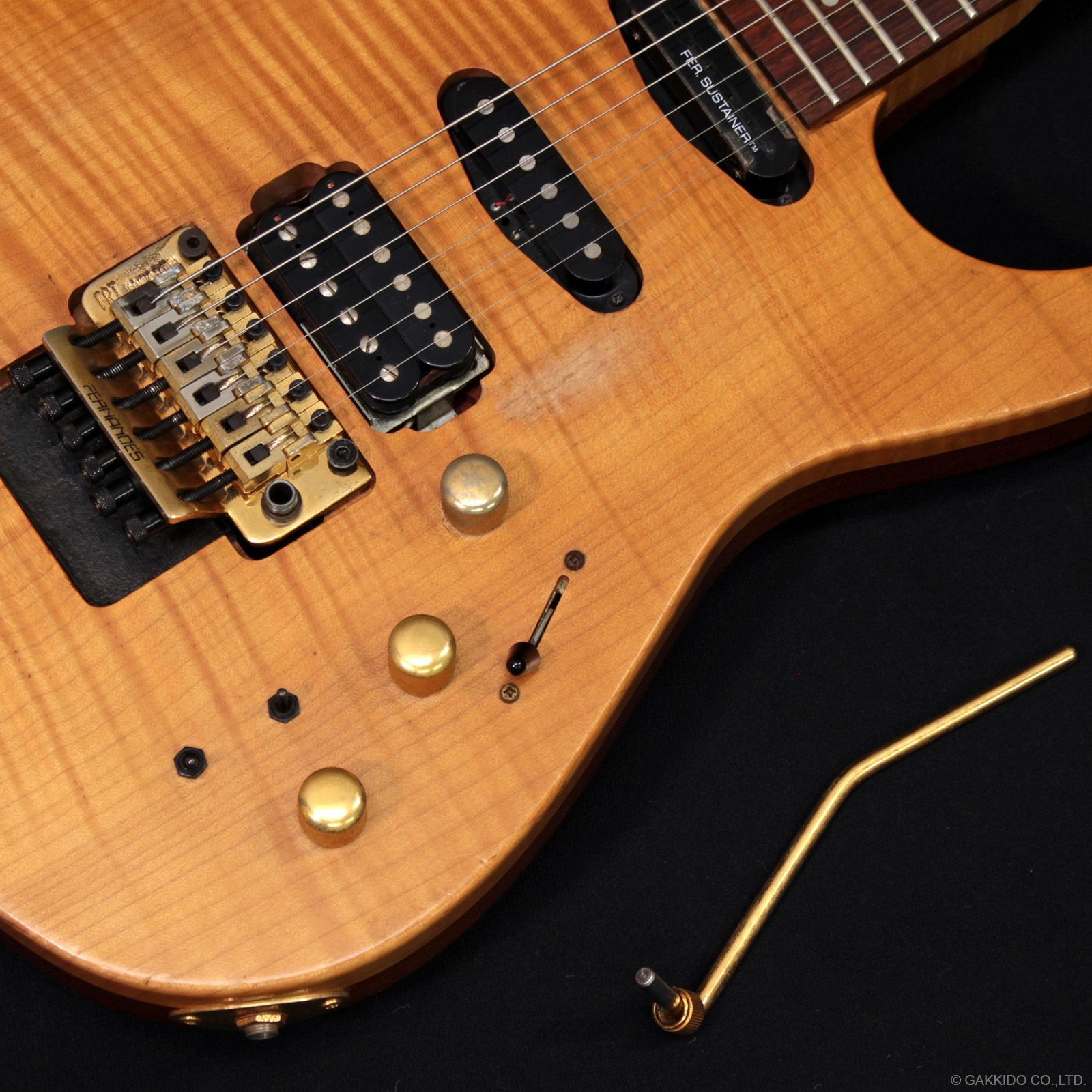 Fernandes FR-150S Style Electric Guitar Sustainer SSH MIJ Tremolo With Gig Bag