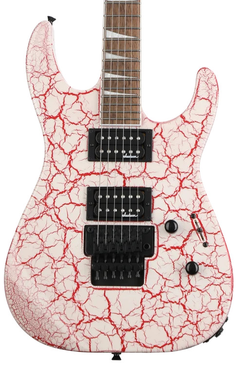 Jackson X Series Soloist SLX DX Electric Guitar – Bloodshot Crackle