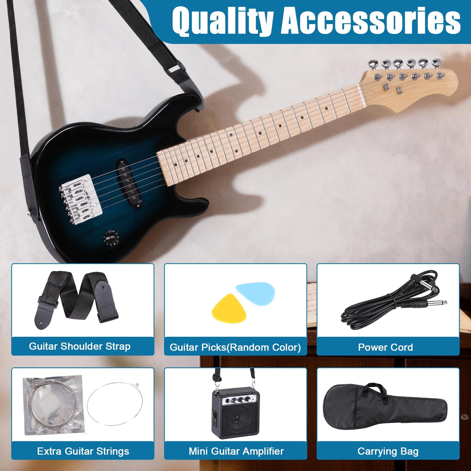 Smartxchoices 30 Inch 30 inches (L) x 10.4 (W) x 3.6 (H), Blue