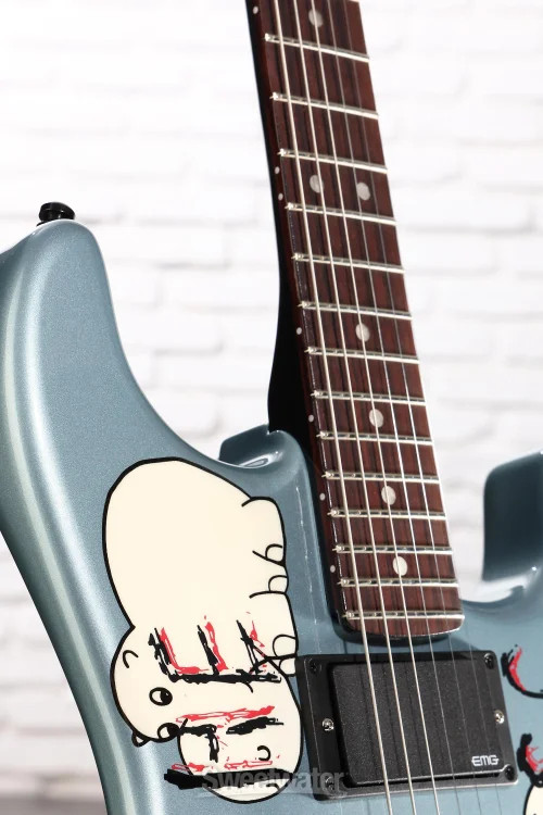 Fender Tom Morello’s “Arm The Homeless” Electric Guitar – Blue Ice Metallic