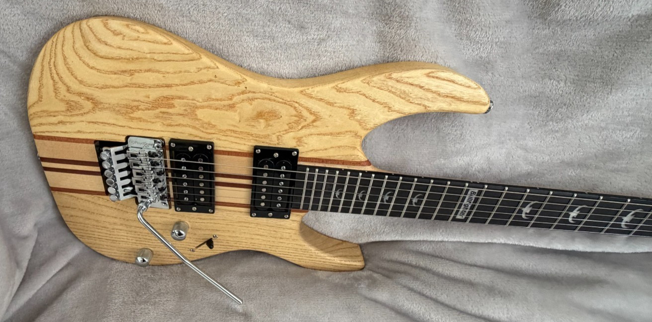 BullFighter- JACOBS MODS PRO-SETUP Neck thru electric guitar Beautiful/ Video