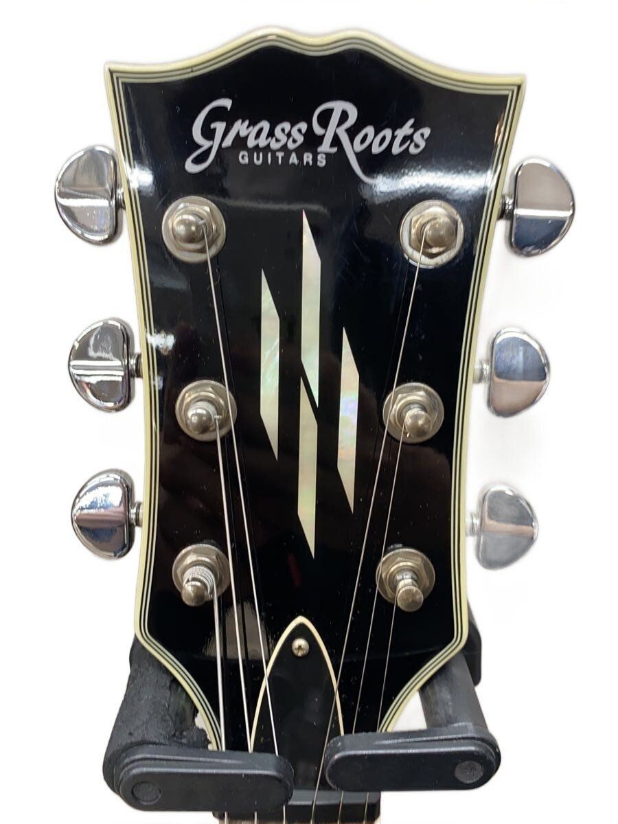 GrassRoots Electric Guitar G-lp-55c QM Les Paul Type Black HH Used