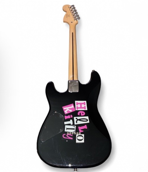 Fender Squier Strat Hello Kitty Electric Guitar w/ Gig Bag