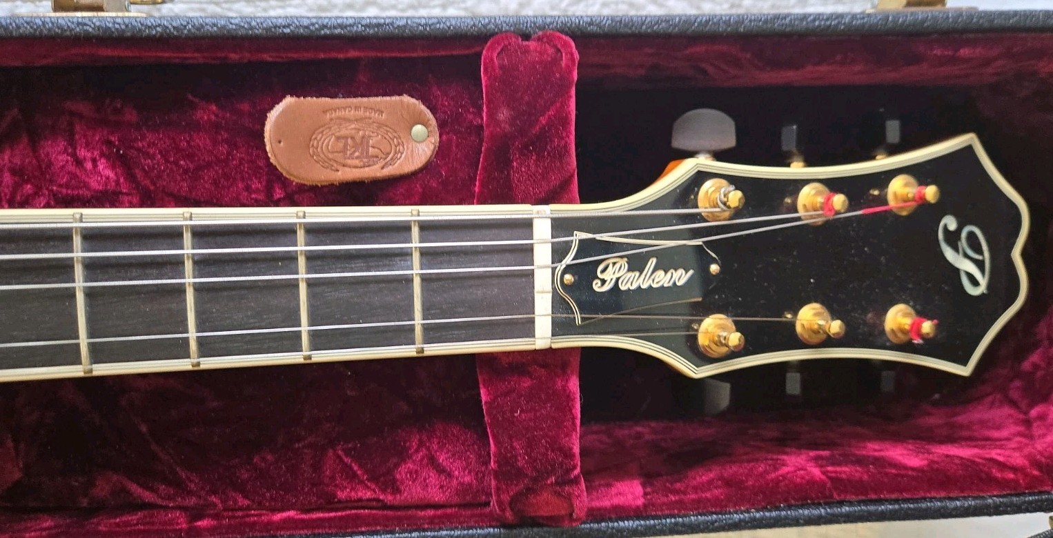 Rare Nelson Palen Handcrafted Jazz Archtop Guitar 2004 Serial 33 TKL Case