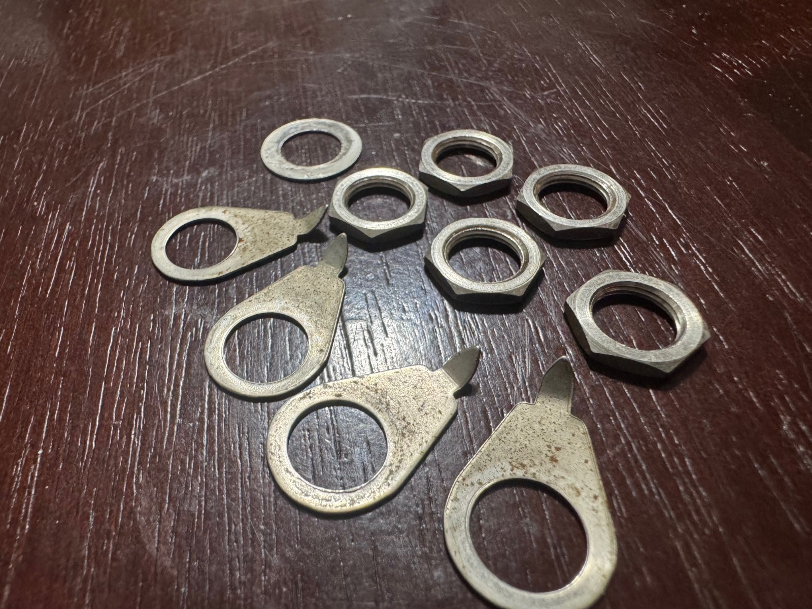 Gibson Vintage 1970’s Volume Tone Jack Pointers Washer Nuts Les Paul ES SG 1960s