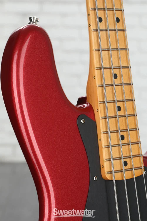 Fender American Ultra II Jazz Bass – Sinister Red, Maple Fingerboard