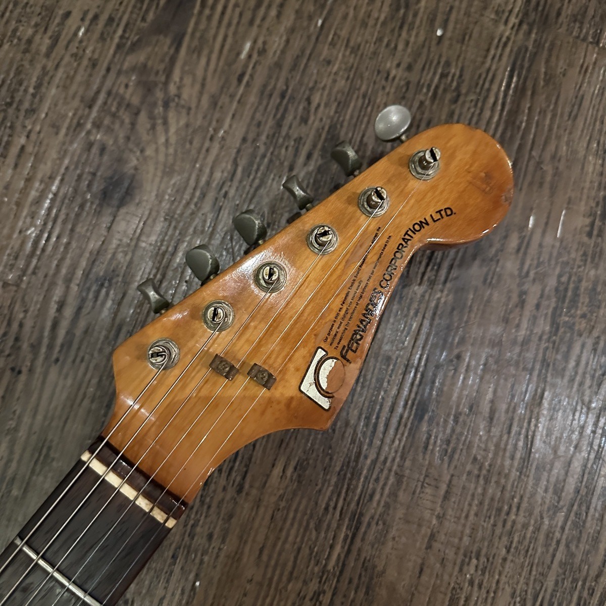 Fernandes FST 60 Ishi Logo 5 Digit Serial 1970s Electric Guitar Made in Japan