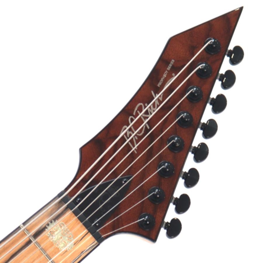 B.C.Rich SHREDZILLA 8 PROPHECY ARCHTOP WITH EVERTUNE English Walnut 8 string
