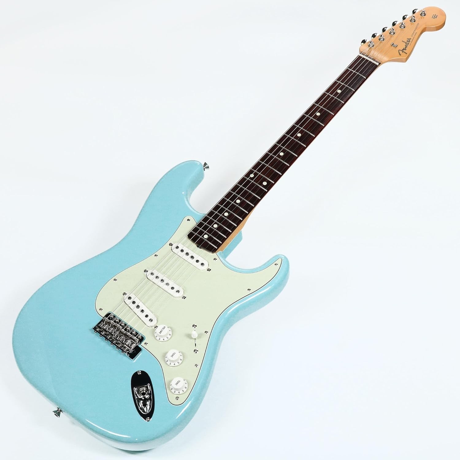 Fender Made in Japan FSR Traditional 60s Stratocaster Rosewood Daphne Blue