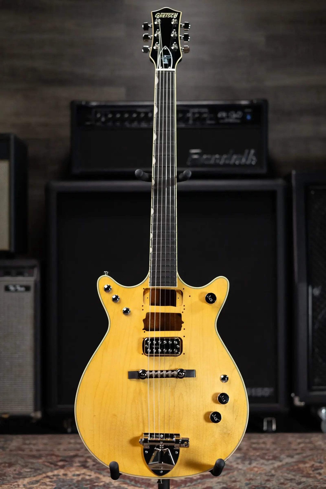 Gretsch G6131-MY Malcolm Young Signature Jet Electric Guitar – Natural with Hard