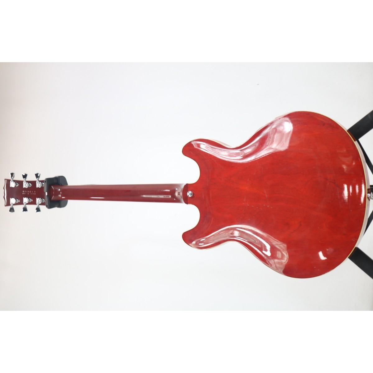 Electric Guitar Yamaha SA-700 1982 Persimmon Red Semi Hollow Semi Hollow Red