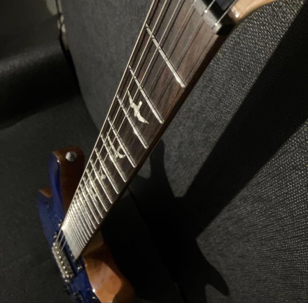 PRS SE CUSTOM 24 Faded Blue Burst Safe packing!