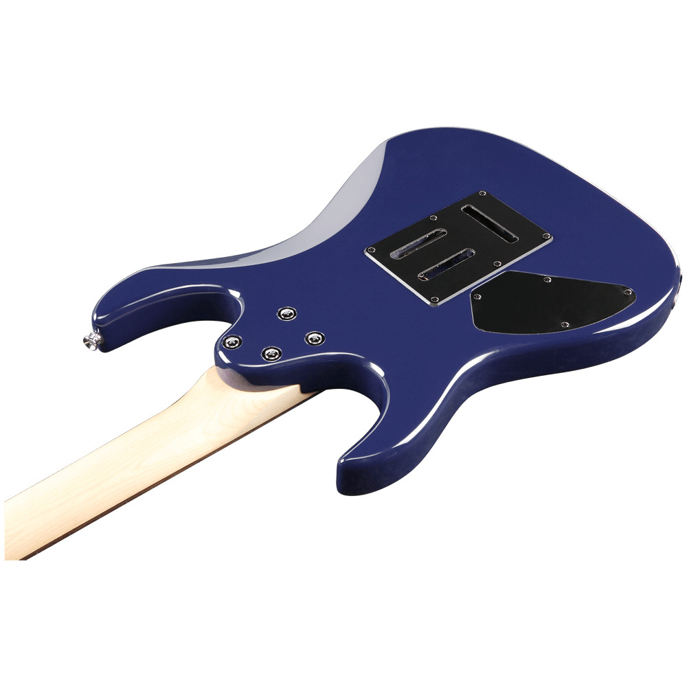 Ibanez GRX70QATBB Gio RG Electric Guitar — Transparent Blue Burst