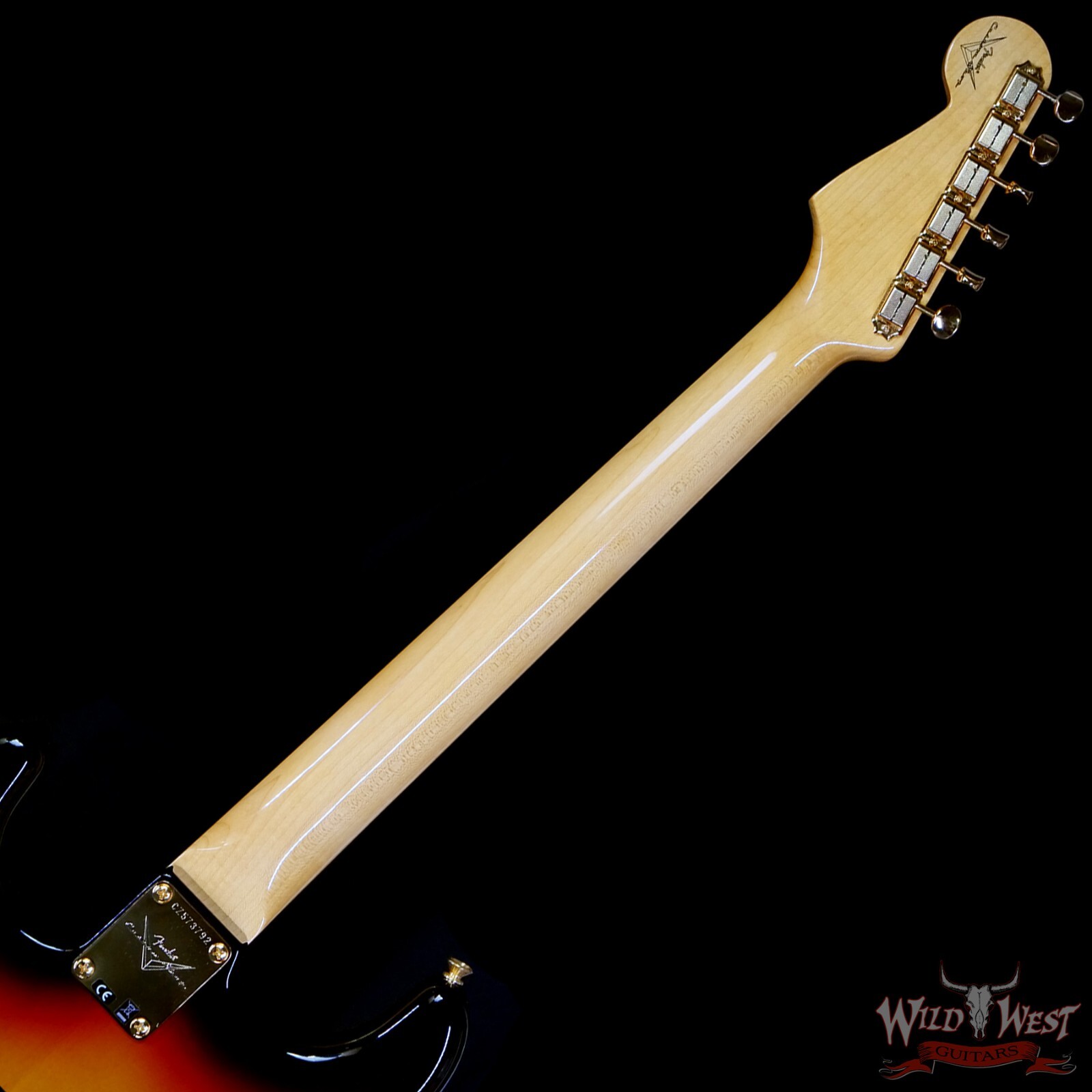 Fender Custom Shop Stevie Ray Vaughan Signature Stratocaster SRV 3 Tone Sunburst