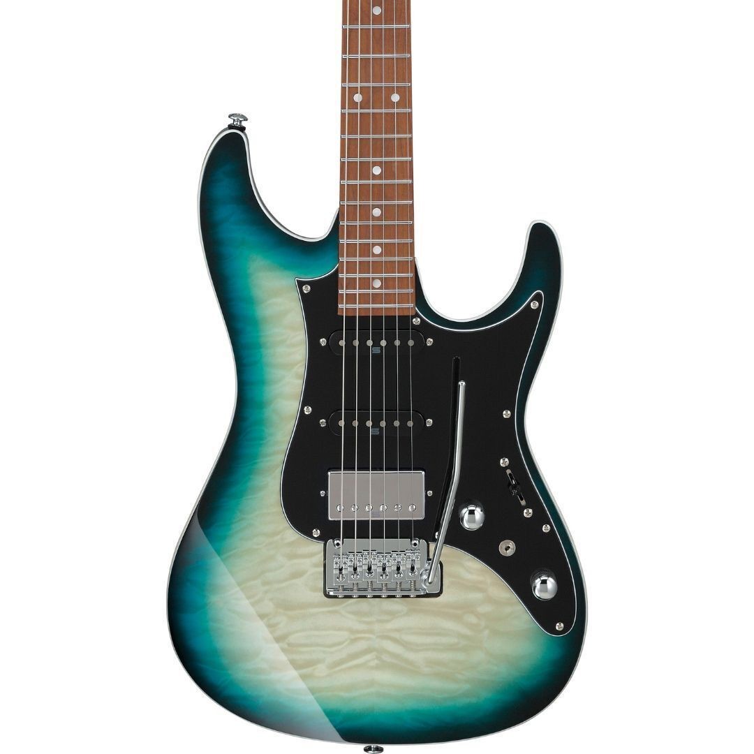 Ibanez AZ Premium 6-String Electric Guitar Deep Ocean Blonde