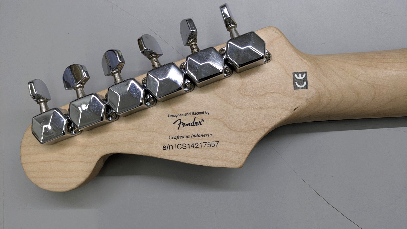 ☑️Squier ICS 14217557 2015 Anniversary Bullet Strat Intrust Bank Special Guitar