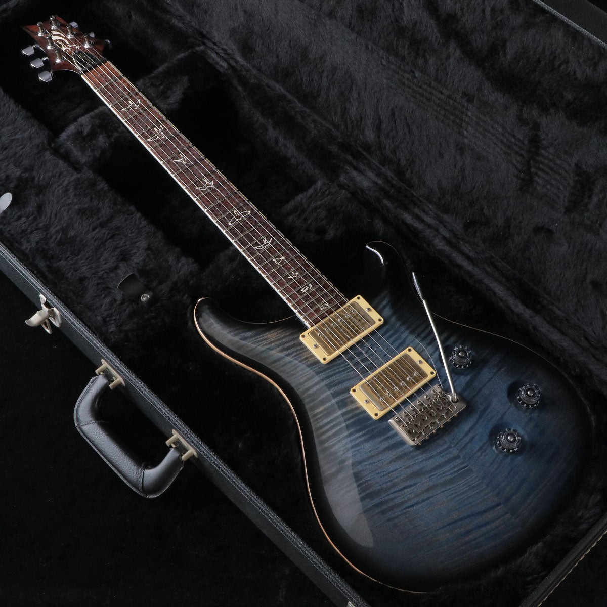 Paul Reed Smith 2010 25th Annive Custom 24 Sapphire SMB Wide Thin N [10 167289]