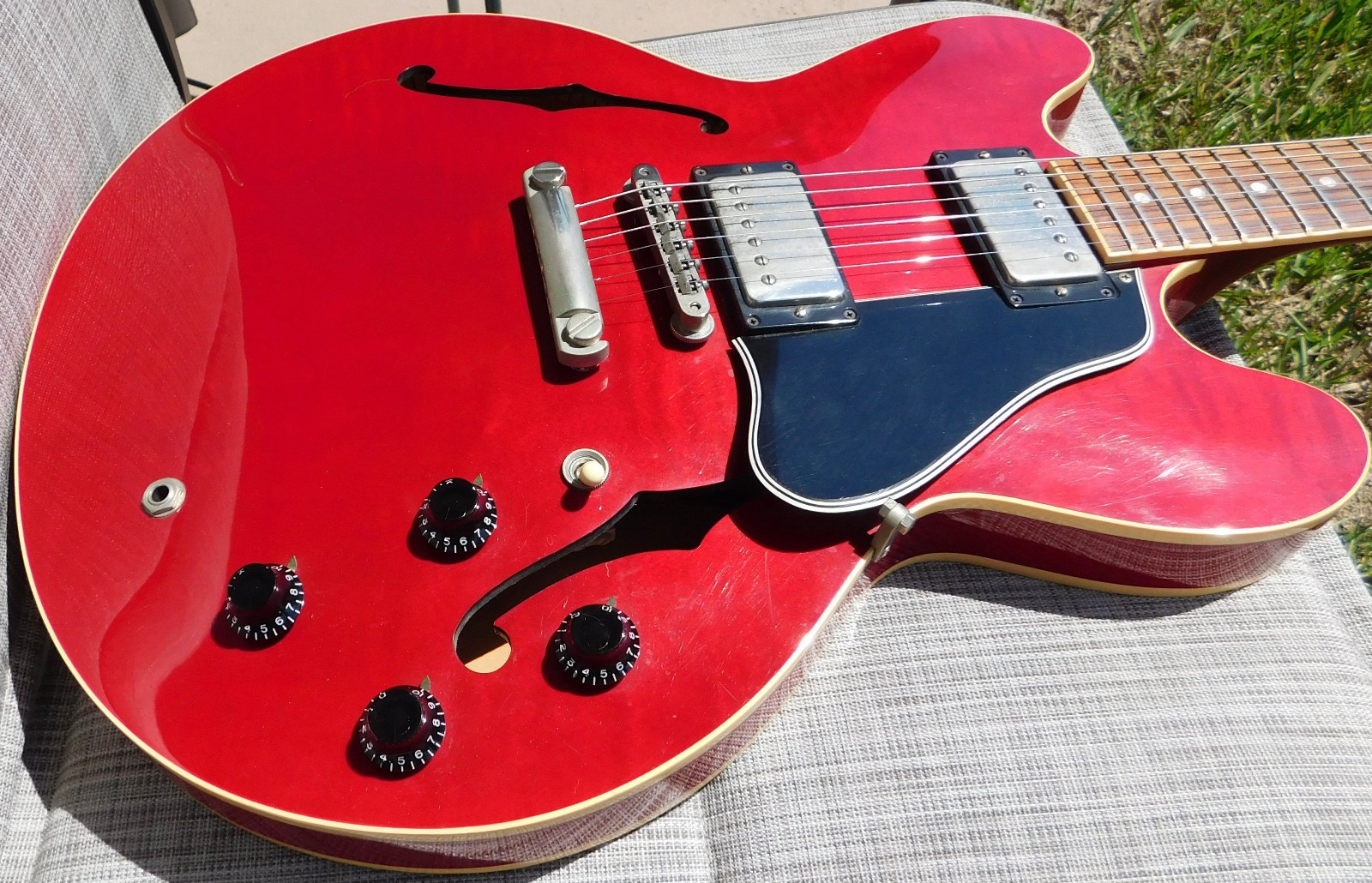 Gibson ES-335 Dot Reissue Semi-Hollow Electric Guitar Cherry 1995