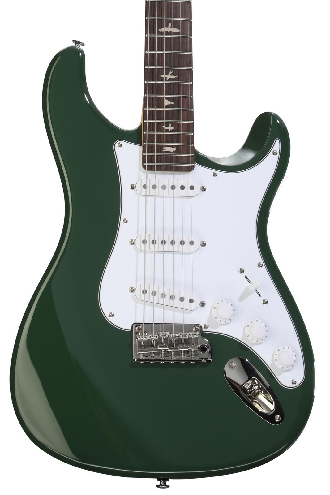 PRS SE Silver Sky Electric Guitar – Laurel Green with Rosewood Fingerboard