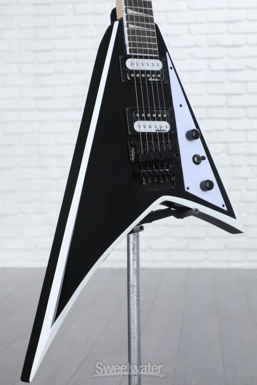 Jackson Rhoads JS3 Electric Guitar – Black with White Bevels