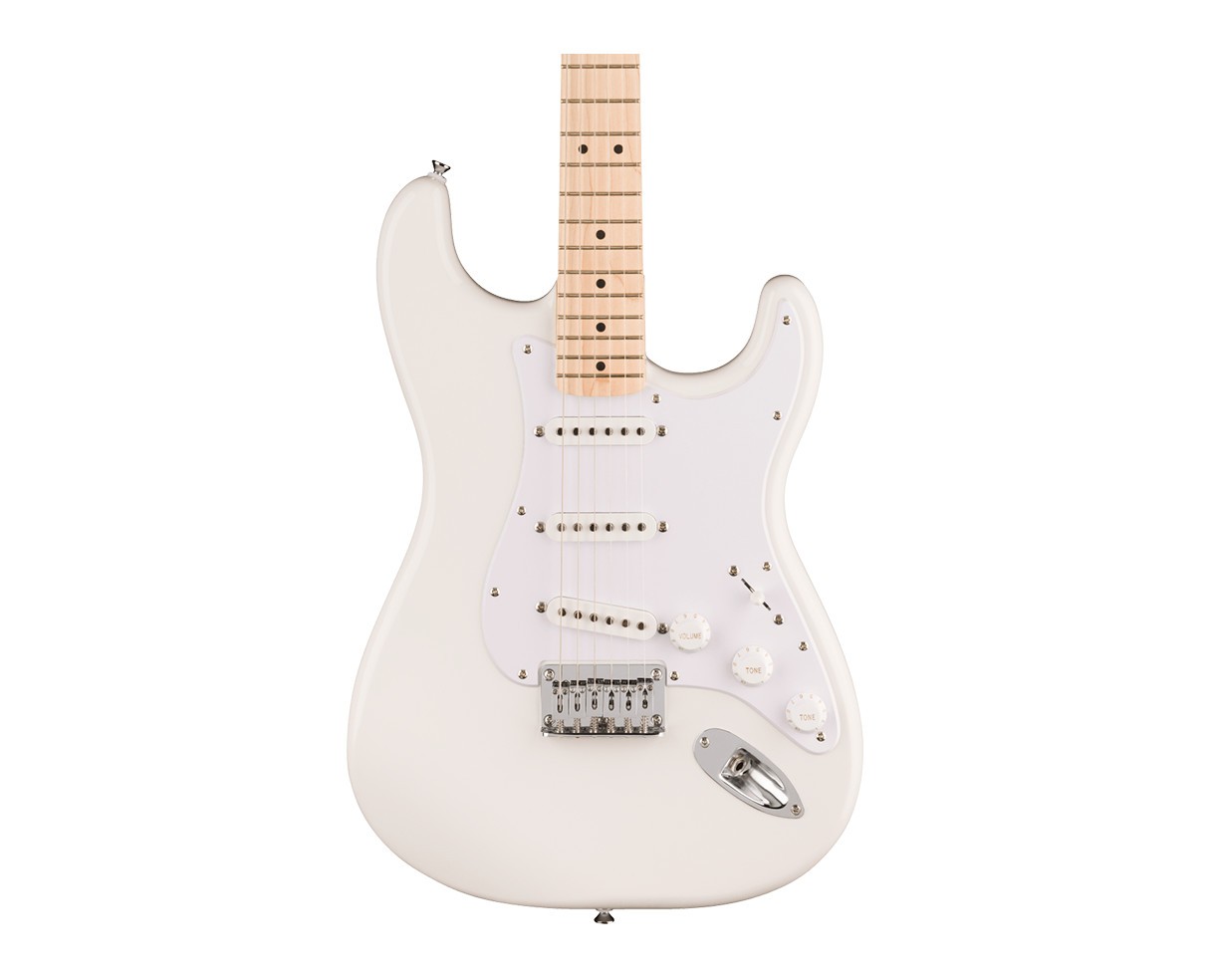 Used Squier Sonic Stratocaster HT – Arctic White w/ Maple Fingerboard