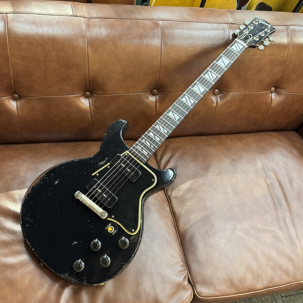 Gibson Custom Shop Murphy Lab 1960 Les Paul Special DC Ebony Over Oxblood Ultra