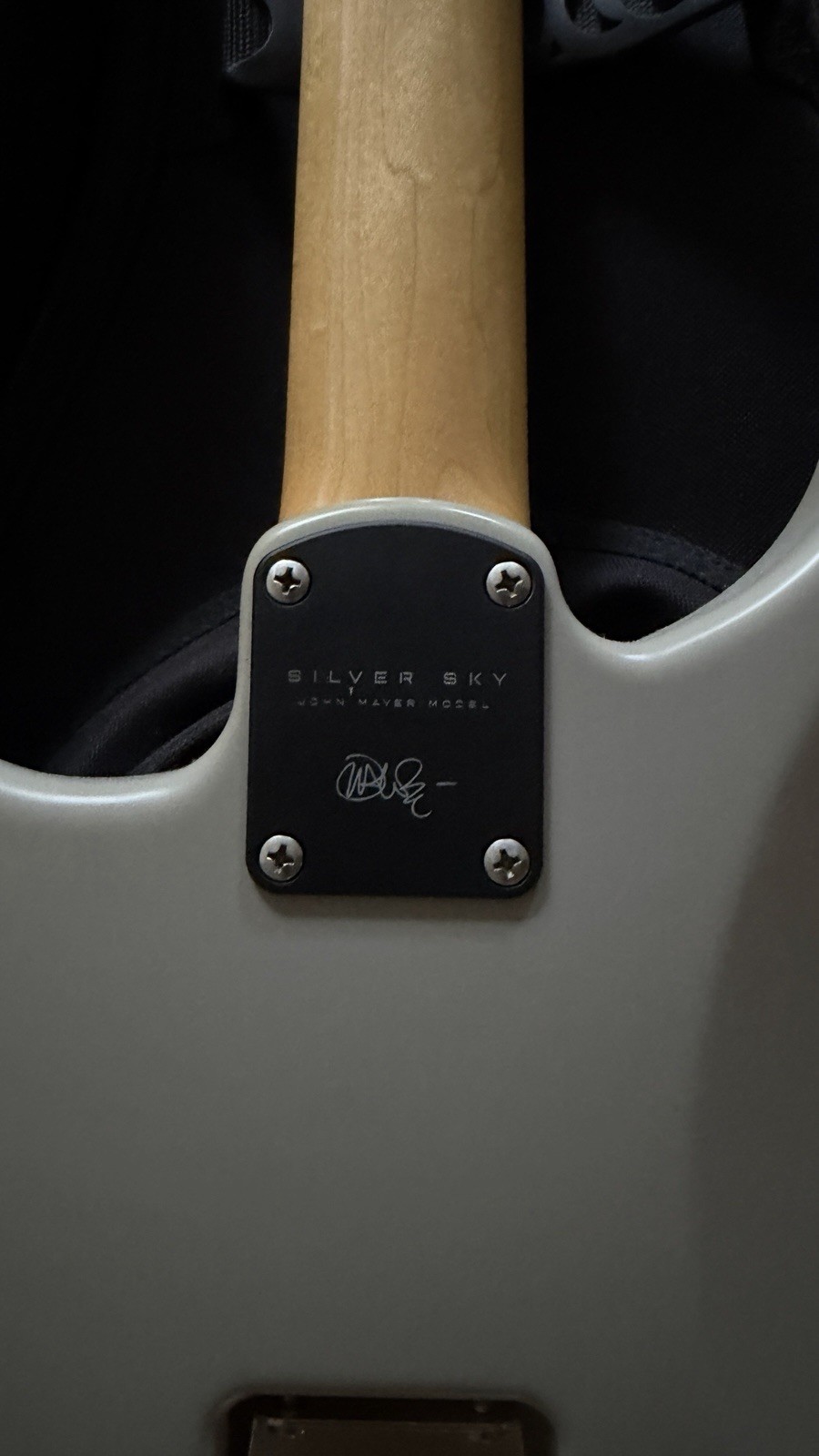 PRS Silver Sky Silver Moc Sand Satin, Rosewood, Gig Bag