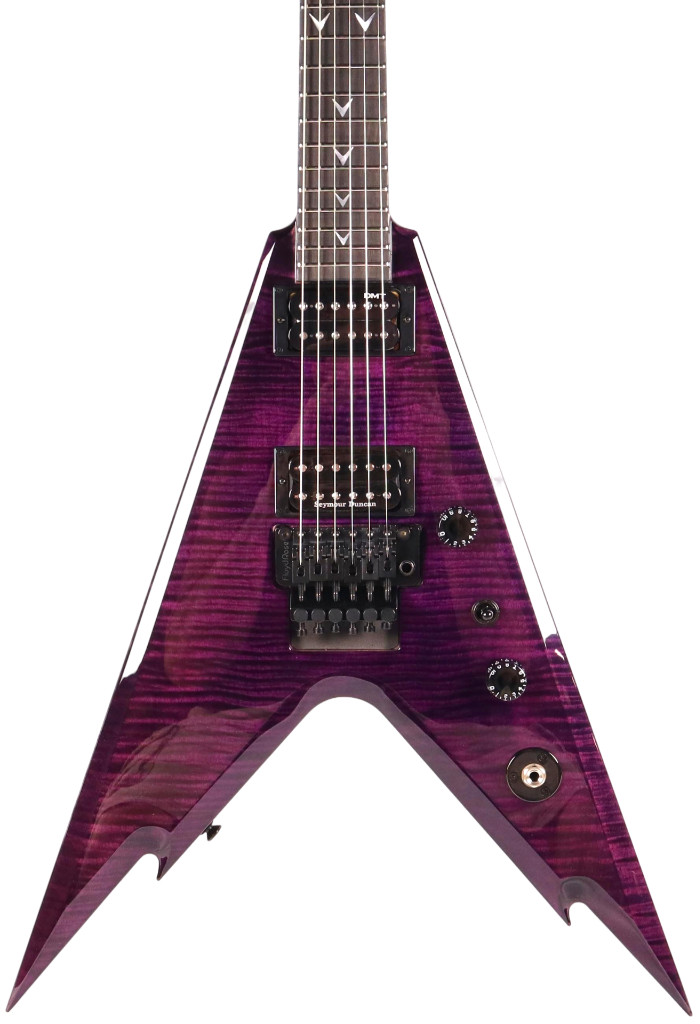 Dean USA Razorback V Floyd Flame Top Prototype Electric Guitar 1/1
