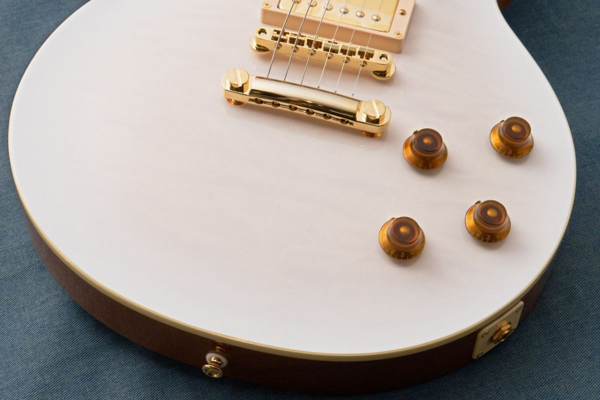 Tokai / LS-101Q-CM1 -See-Through White Burst- Custom Color/Limited model