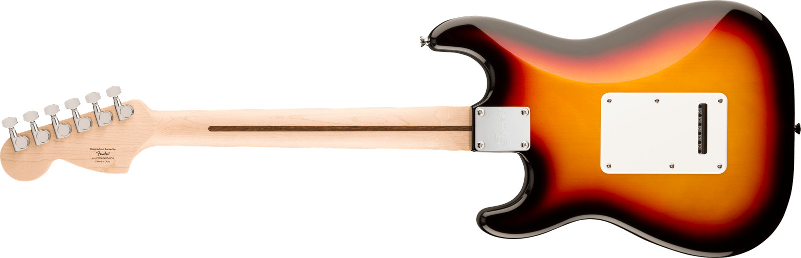 Fender Squier Affinity Series™ Stratocaster® Junior HSS Guitar, 3-Color Sunbu