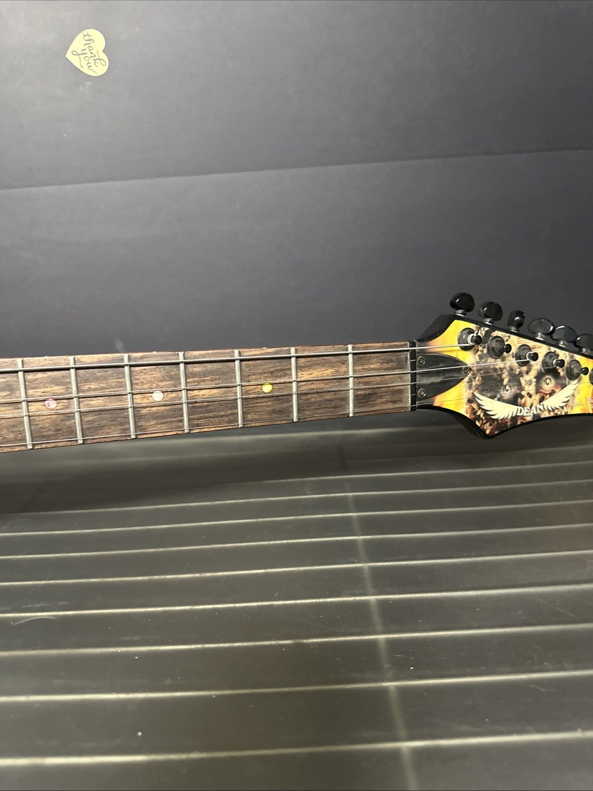 Dean Dave Mustaine Electric Guitar With Graphics Read Description!!!!