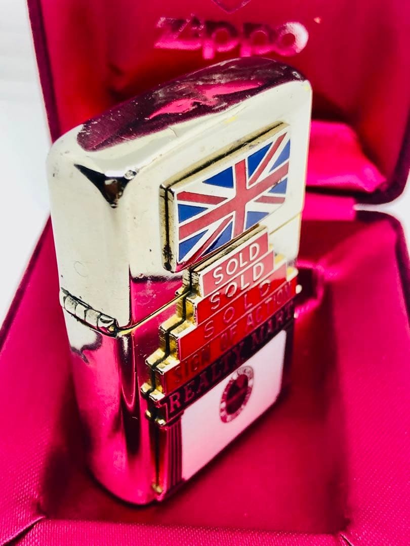 Double Decker *Beatles British Flag Union Jack *Vintage 80s Enamel CloisonnAc