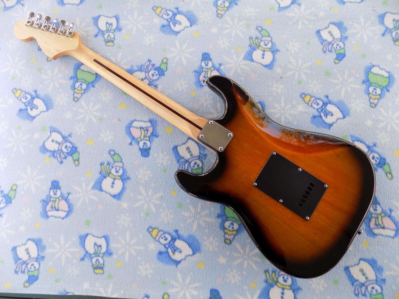 Squier “Custom Shack ” Strat, Alnico 5 Pickups, Custom Wiring,Capacitor Upgrade