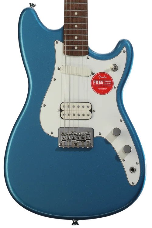 Squier Classic Vibe Duo-Sonic HS Electric Guitar – Lake Placid Blue, Laurel