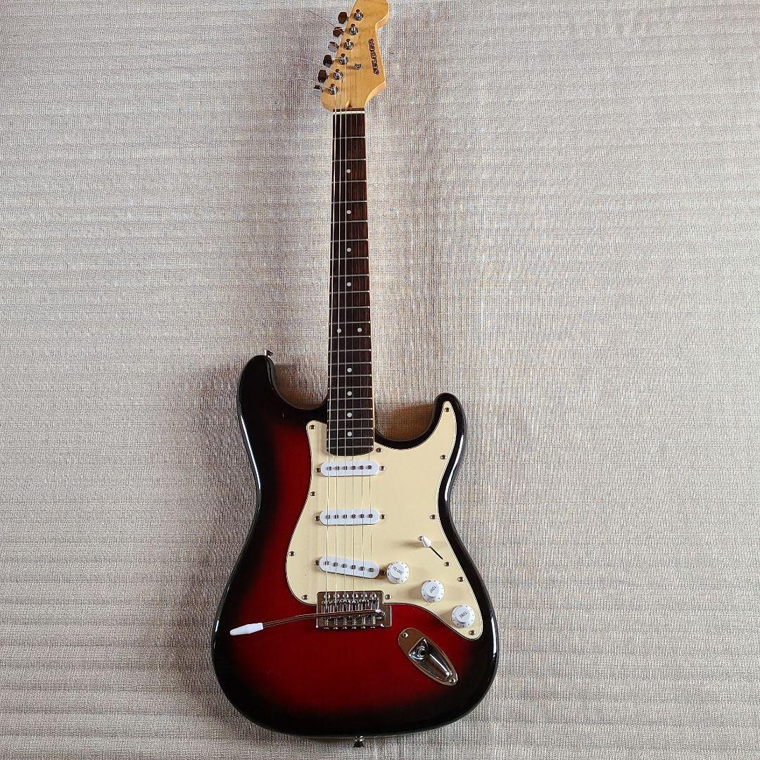 Electric Guitar Selder Kyoritsu Corporation Sunburst with Accessories
