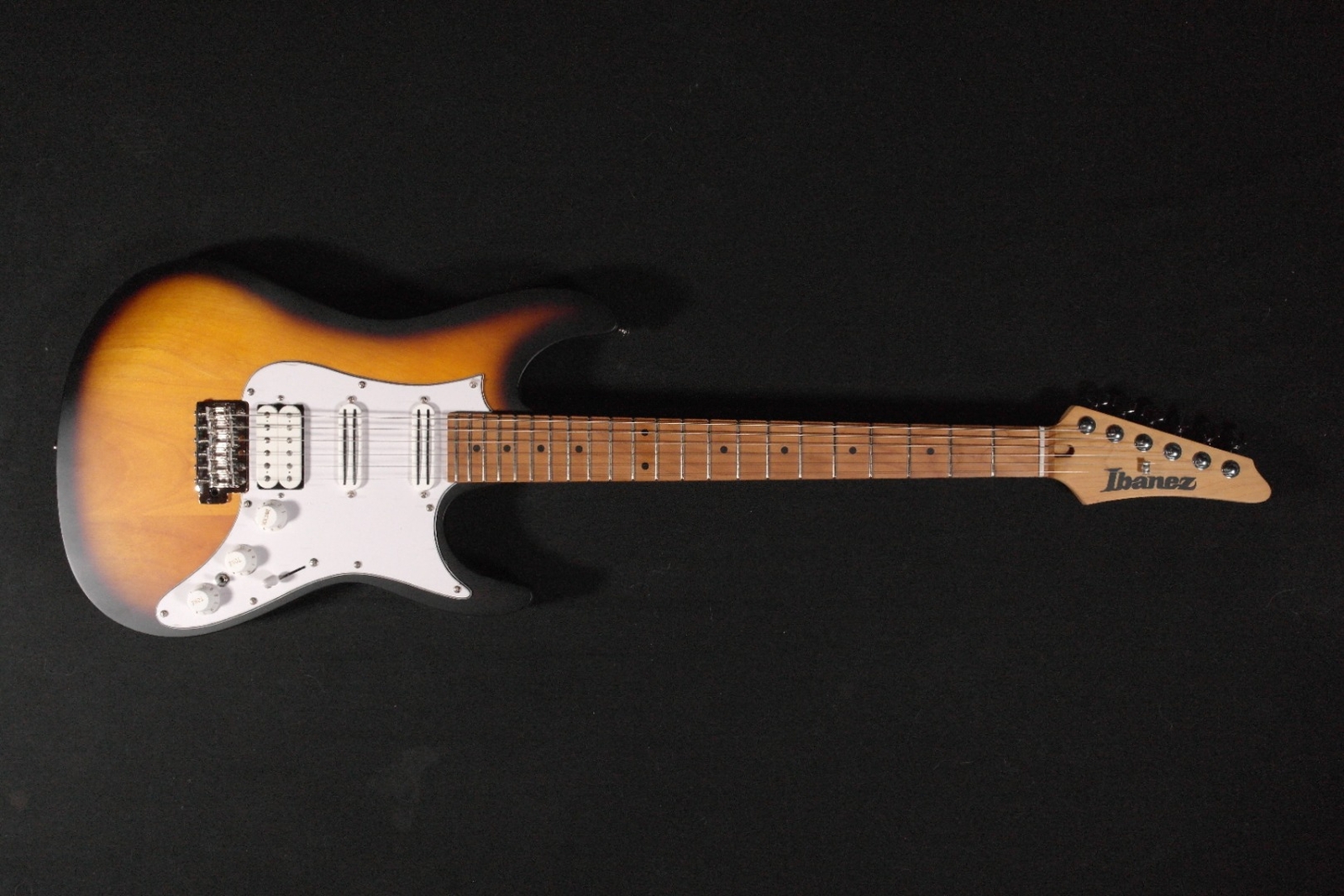 Ibanez Signature Series Andy Timmons Solid Body Electric Guitar Roasted Maple/Su