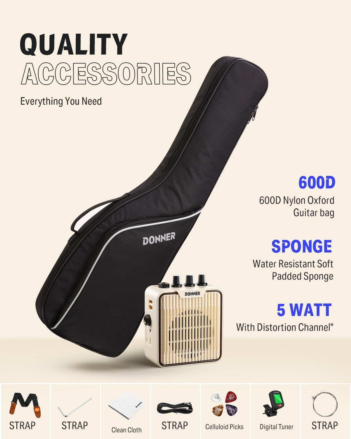 30 Inch Kids Electric Guitar Beginner Kit ST-Style Red | Mini Electric Guitar…