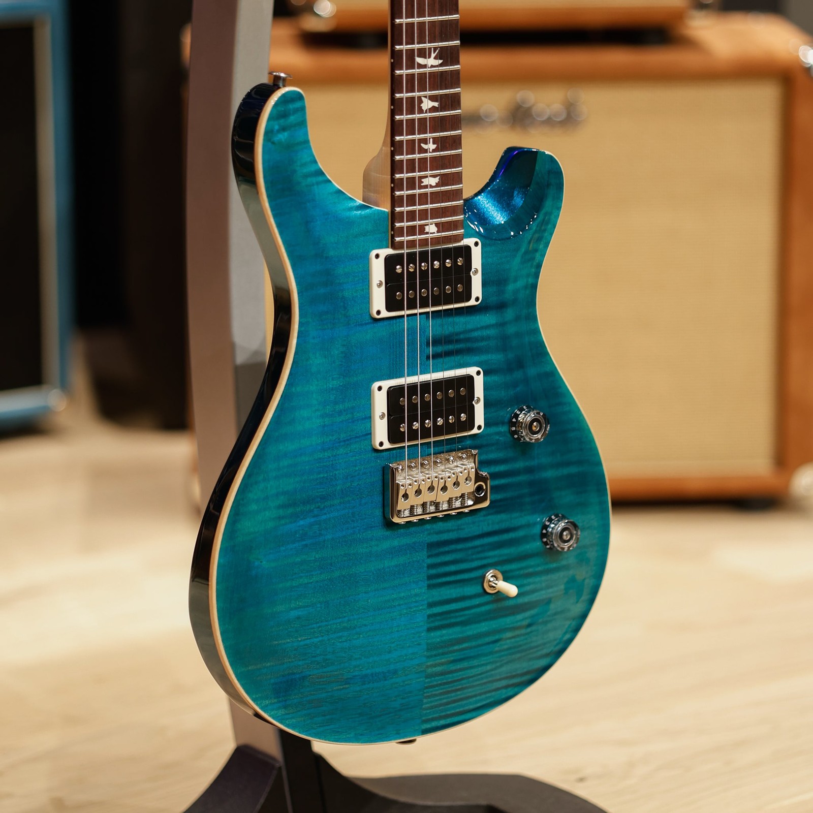 PRS CE 24 – “Sprayer’s Choice” Turquoise w/Sparkle Back