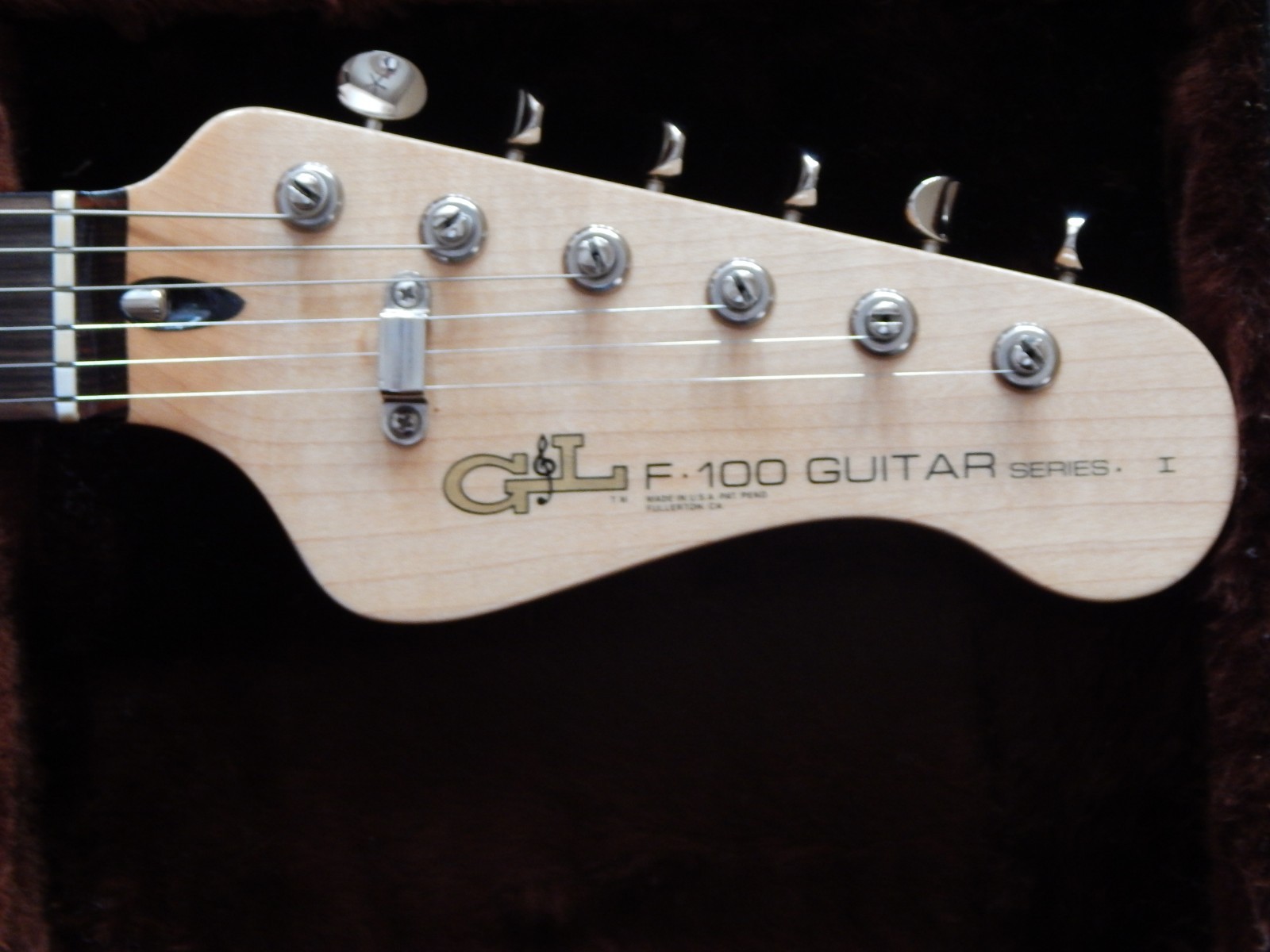 G&L F-100 Series I Electric Guitar Fullerton CA 1981 Original Owner