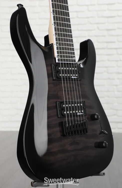 Jackson JS Series Dinky Arch Top JS22Q-7 DKA HT Electric Guitar – Transparent