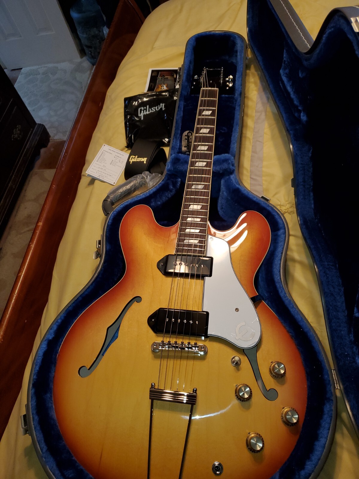 Epiphone Casino USA Collection Royal Tan Excellent Condition American Made