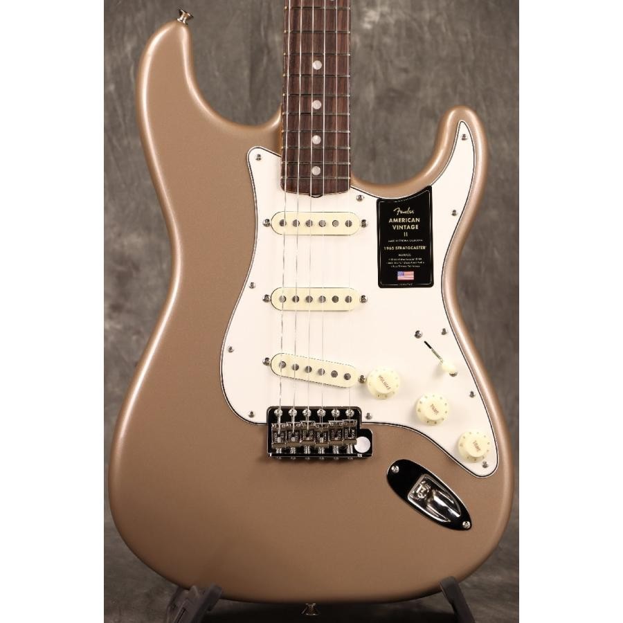 Fender / American Vintage II 1965 Stratocaster Round-Lam Shoreline Gold